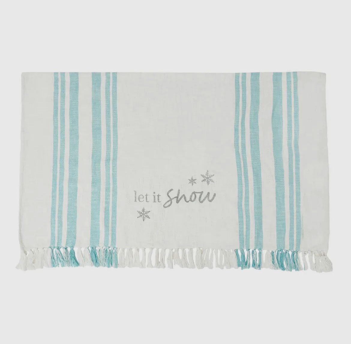 Christmas Let it Snow Throw Blanket