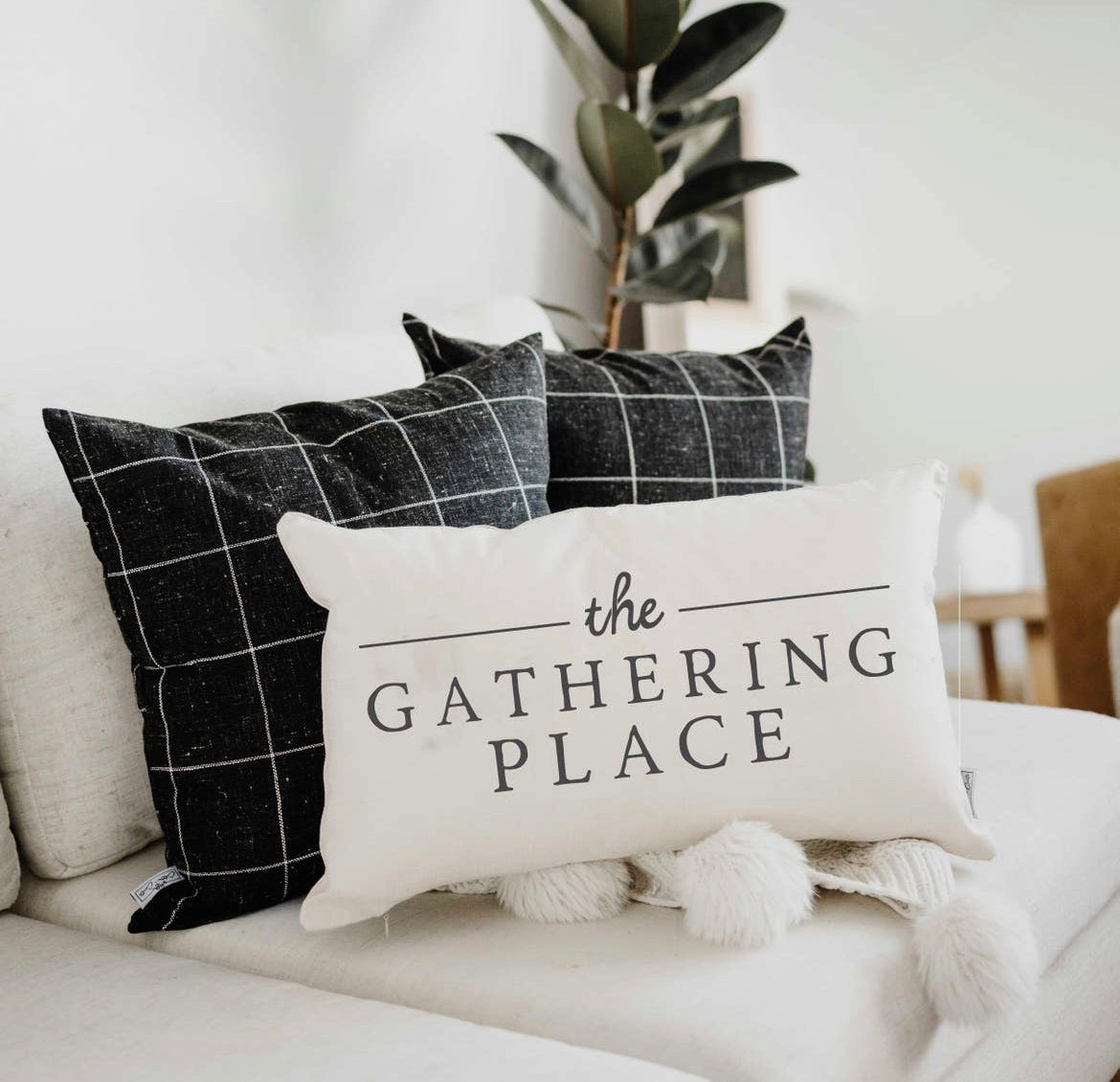 The Gathering Place Pillow Cover