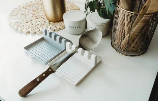 Kitchen Non-Slip Spatula & Lid Holder