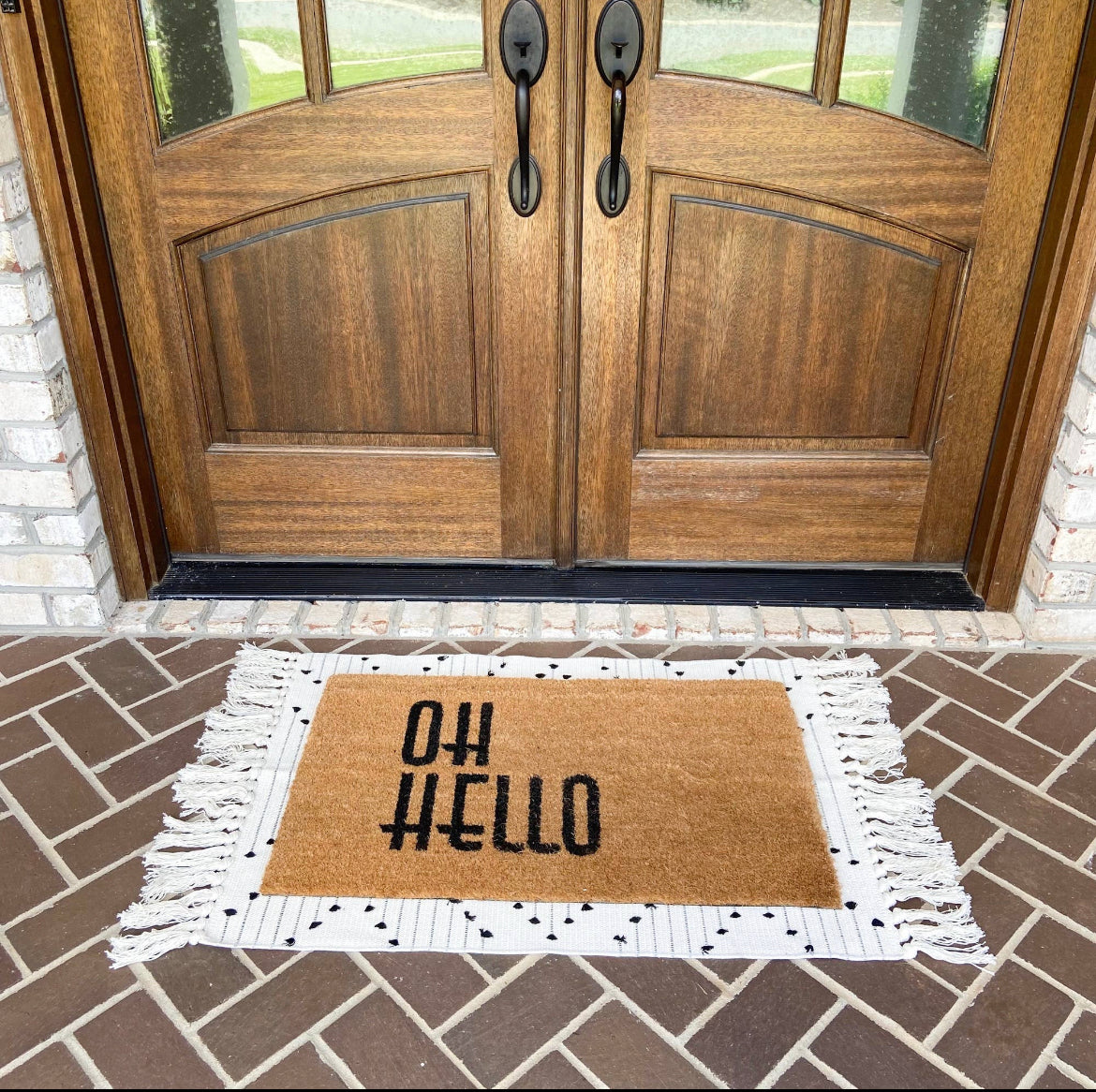 Modern Farmhouse Rug-Tassel Pattern