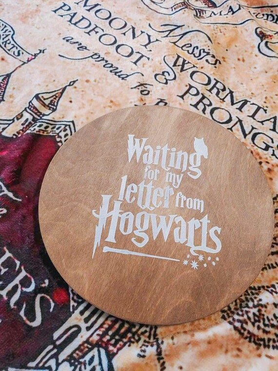 Reversible Harry Potter Tray, Cheese Platter, Sign