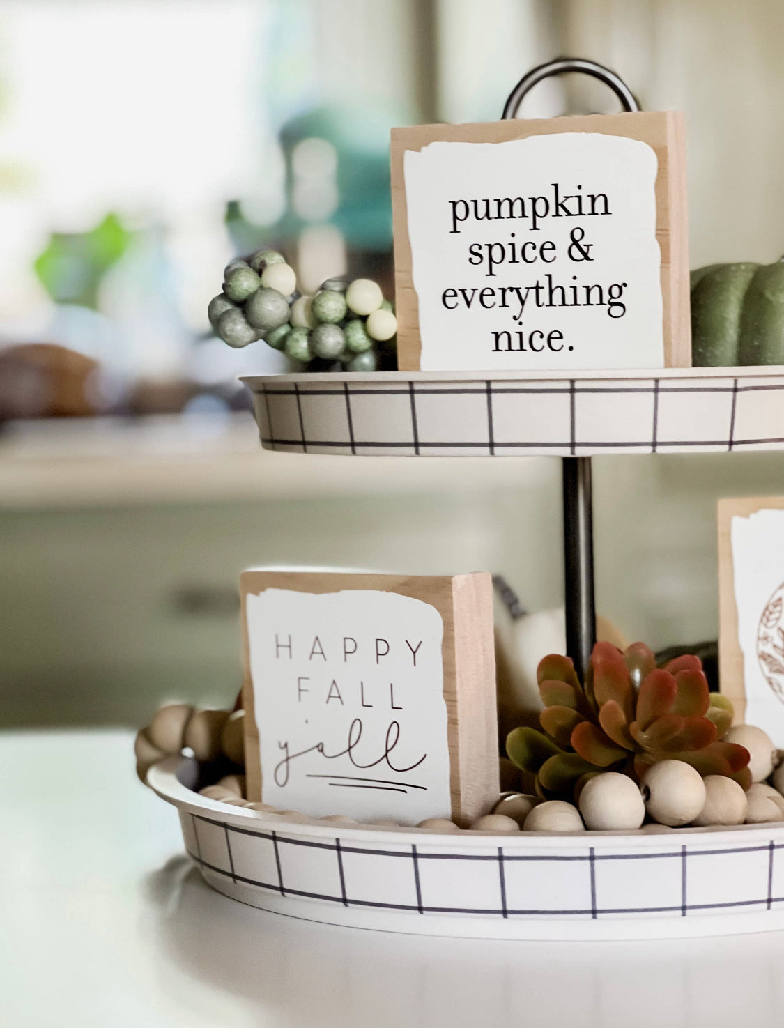 Mini Pumpkin Spice Sign